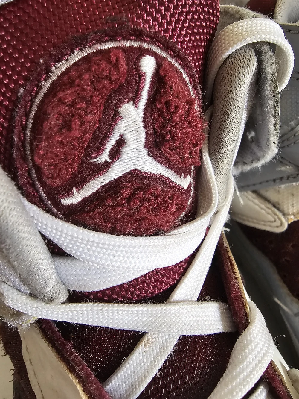 Nike Air Jordan Jumpman Two Trey Cherrywood Red Sneakers Youth 5Y